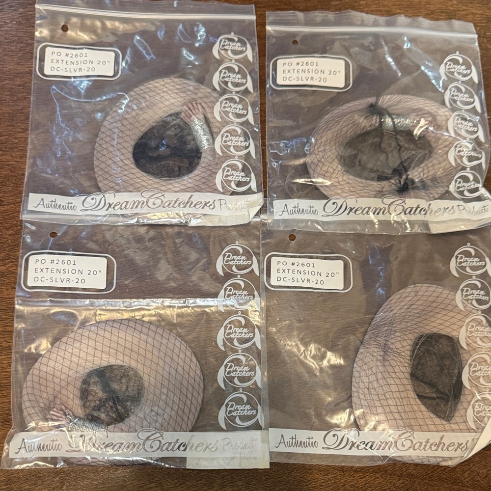 Silver Hair Extension 20”